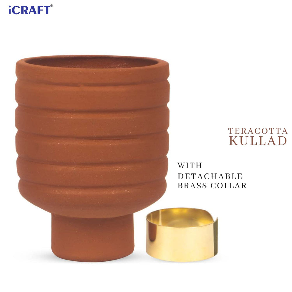 
                  
                    iCraft Terracotta Sandhi Handcrafted Chai kulhad
                  
                