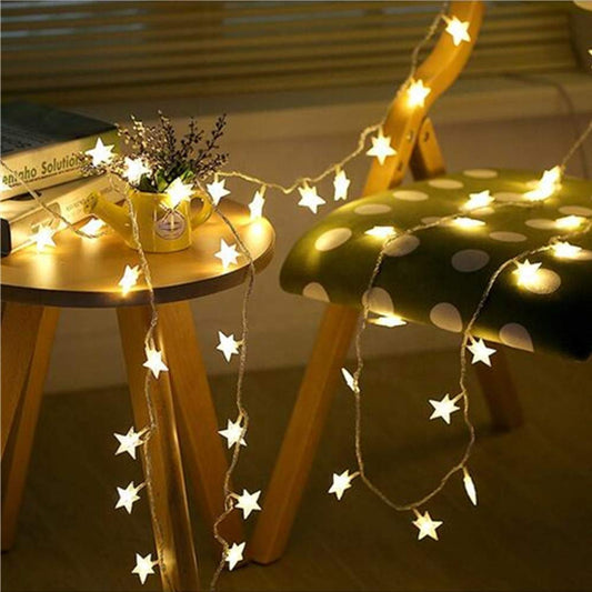 Lexton 3 Meter 20 LED Star String Light Cool White