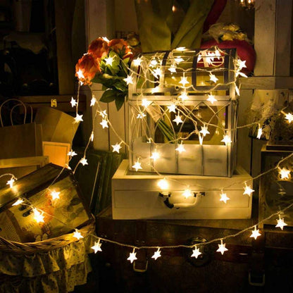 Lexton 3 Meter 20 LED Star String Light Cool White